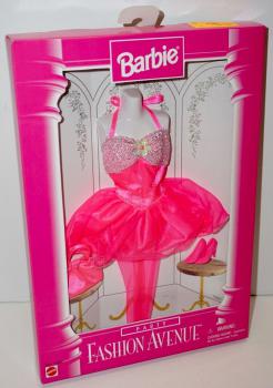 Mattel - Barbie - Fashion Avenue - Party - Hot Pink Dress with Sparkles - Tenue